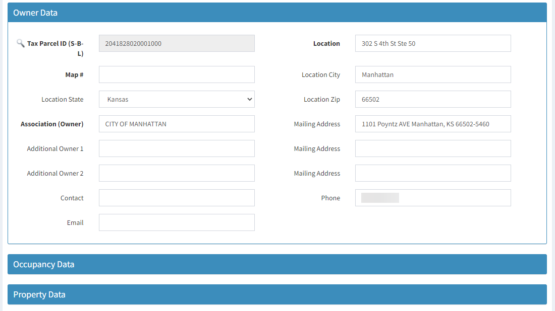 configure fields