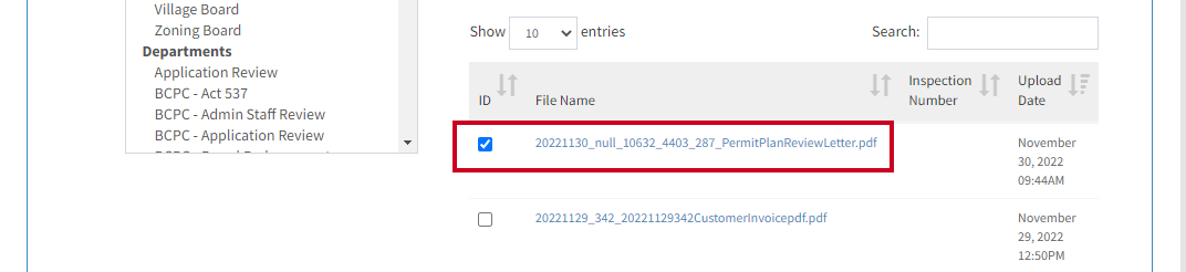 Select file.