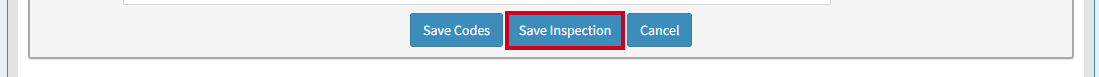 save inspection button.