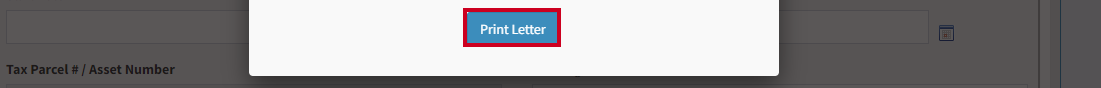 print letter button.
