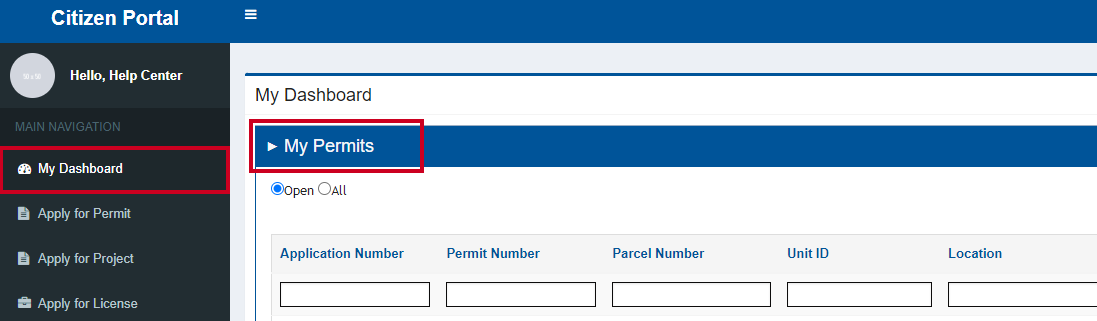 My permits.