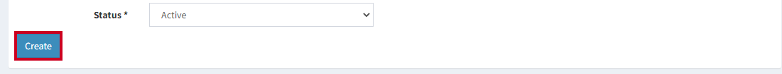 Create button.