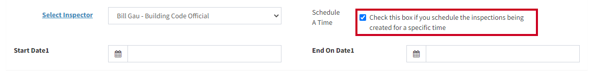 schedule a time