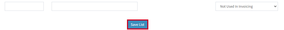 click save list