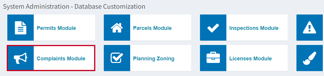 complaints module
