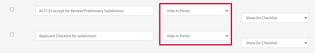 hide