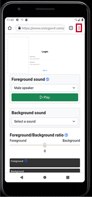 Android Mobile App Actions.