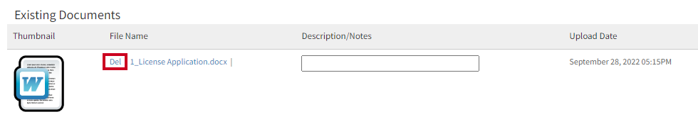 Delete file.