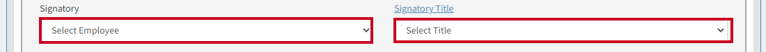 signatory