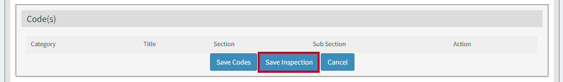save inspection