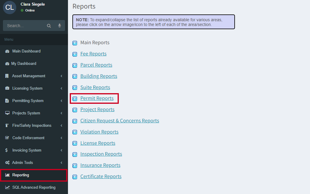 reporting
