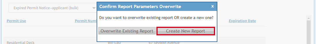 create new report
